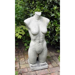 Stone female torso